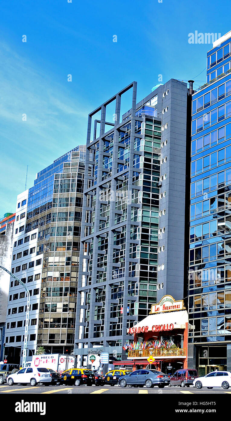 Quartier des affaires du Retiro à Buenos Aires Argentine Banque D'Images