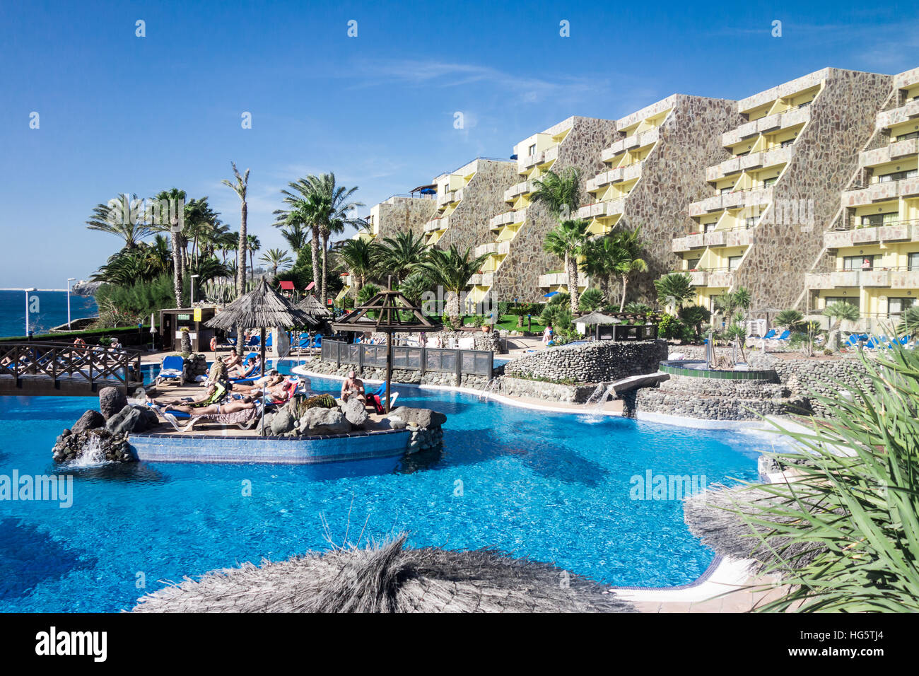 BlueBay Beach Club est un hôtel d'appartements à Gran Canaria, Espagne  Photo Stock - Alamy
