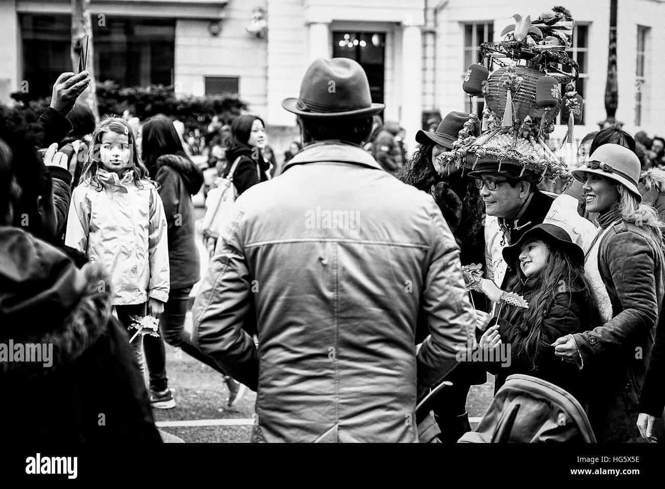 Les célébrations du Nouvel An chinois 2016 Londres Banque D'Images