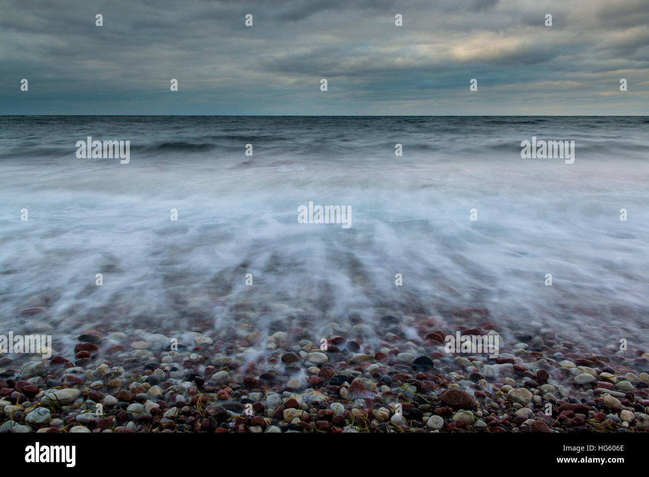 Côte ouest de Tallinn, Estonie Banque D'Images