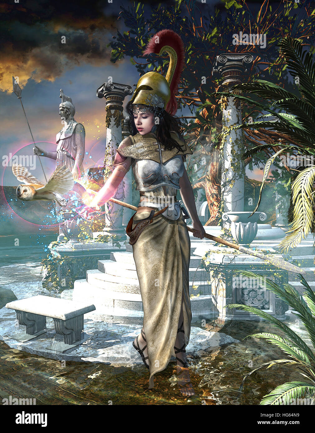 La Vierge Grecque Athena Deesse De La Sagesse Des Arts Et De La Litterature Photo Stock Alamy La Vierge Grecque Athena Deesse De La Sagesse Des Arts Et De La Litterature Photo Stock Alamy