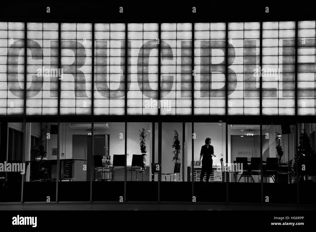 The Crucible Theatre, Sheffield, Royaume-Uni Banque D'Images