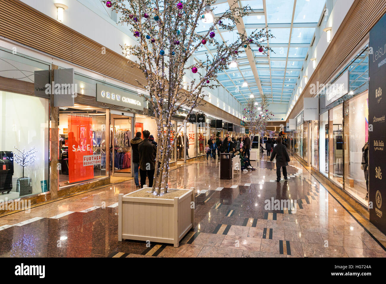 Centre commercial Gloucester Quays, Gloucester Docks UK Banque D'Images