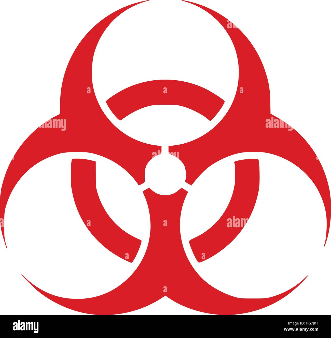 Pictogramme danger virus Banque d'images détourées - Alamy