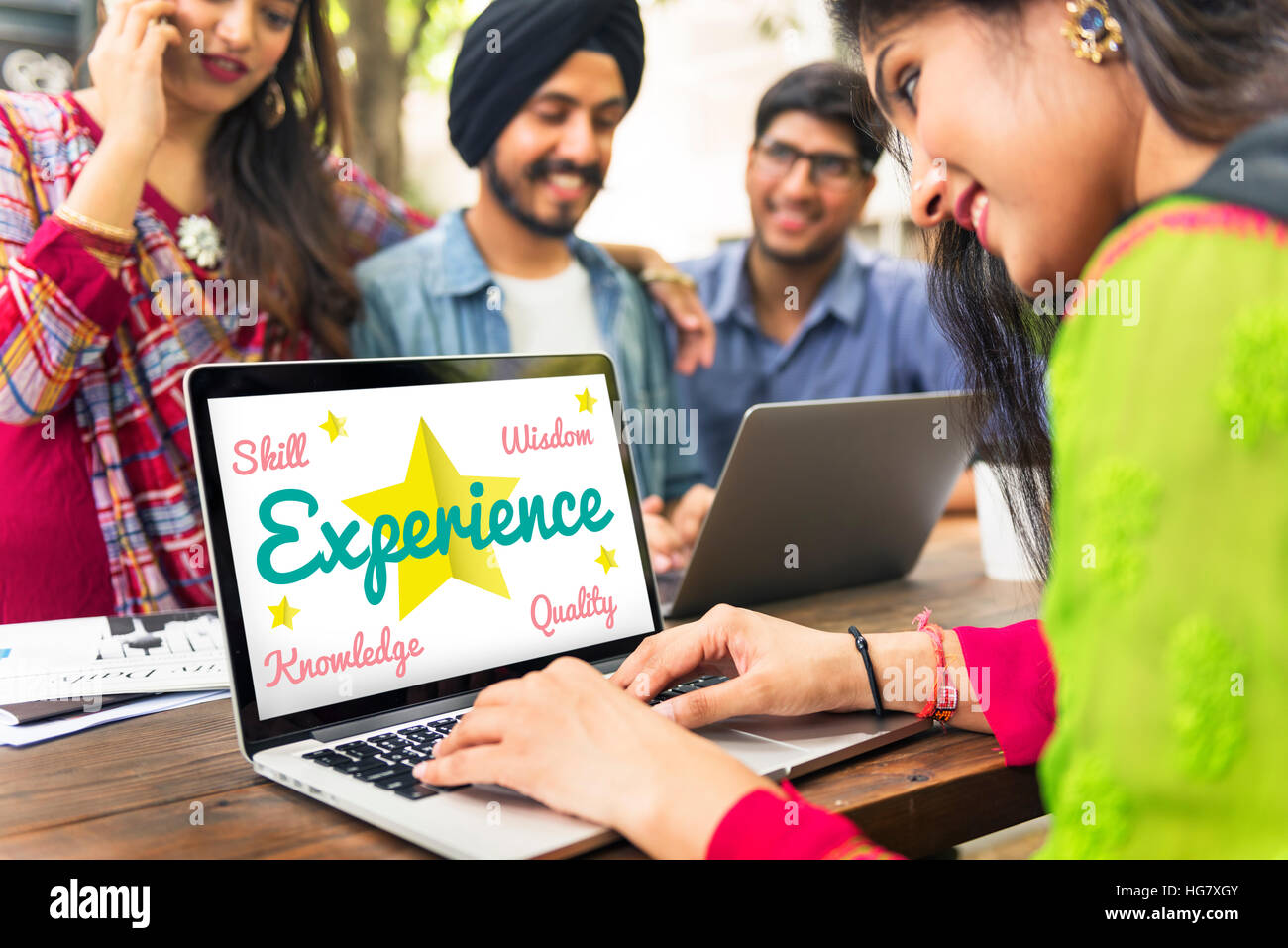 L'apprentissage de compétences développement Knowlerdge Concept Banque D'Images