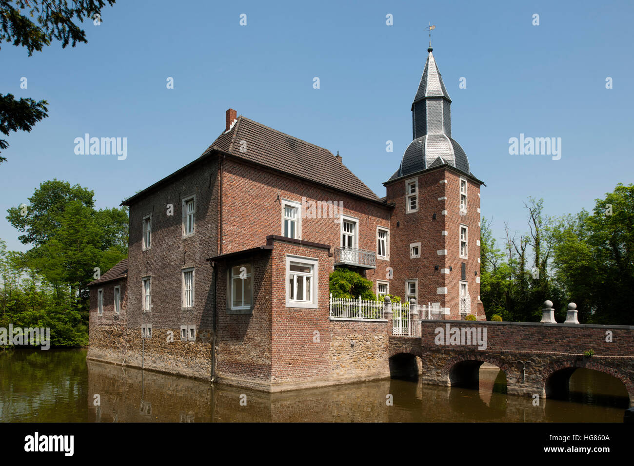 barock-wasserschloss-banque-de-photographies-et-d-images-haute