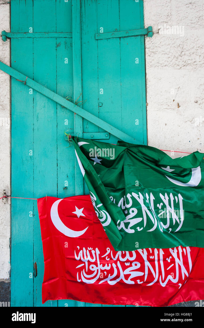 Jummah Mosque à Port Louis, à Maurice. Banque D'Images