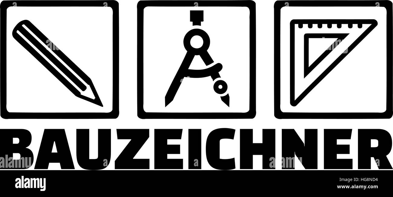 Rapporteur pour avis l'équipement avec l'allemand jobtitle Illustration de Vecteur