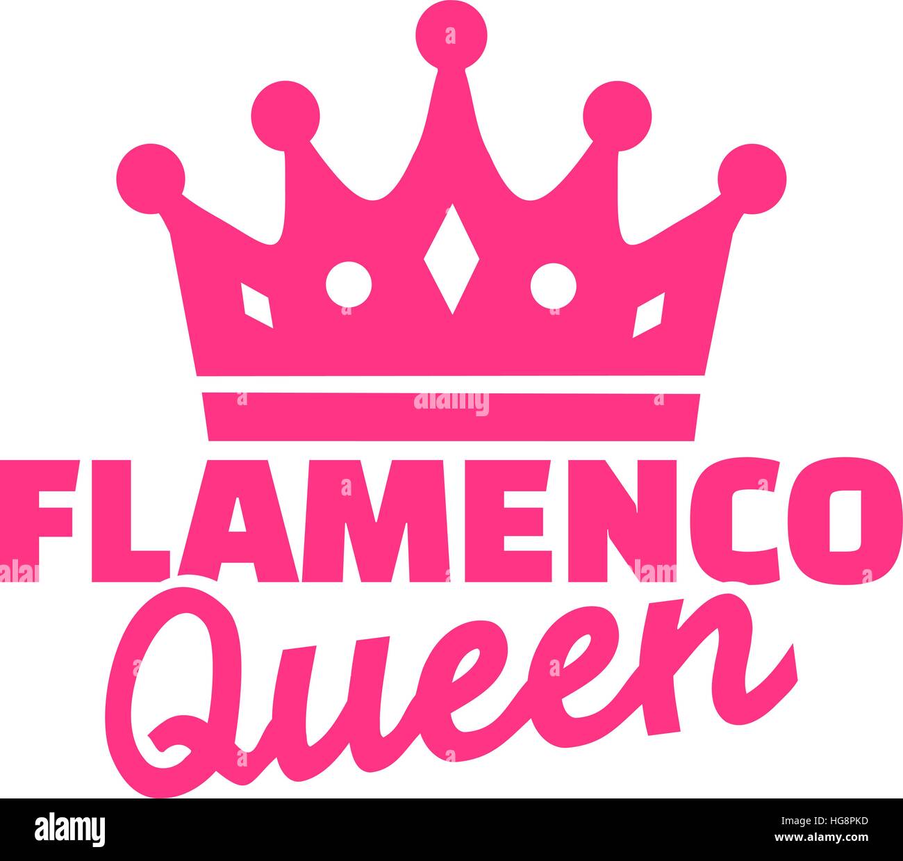 Reine du flamenco Illustration de Vecteur