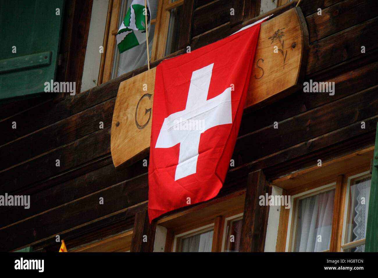 Logo/ Wappen : Schweiz. Banque D'Images