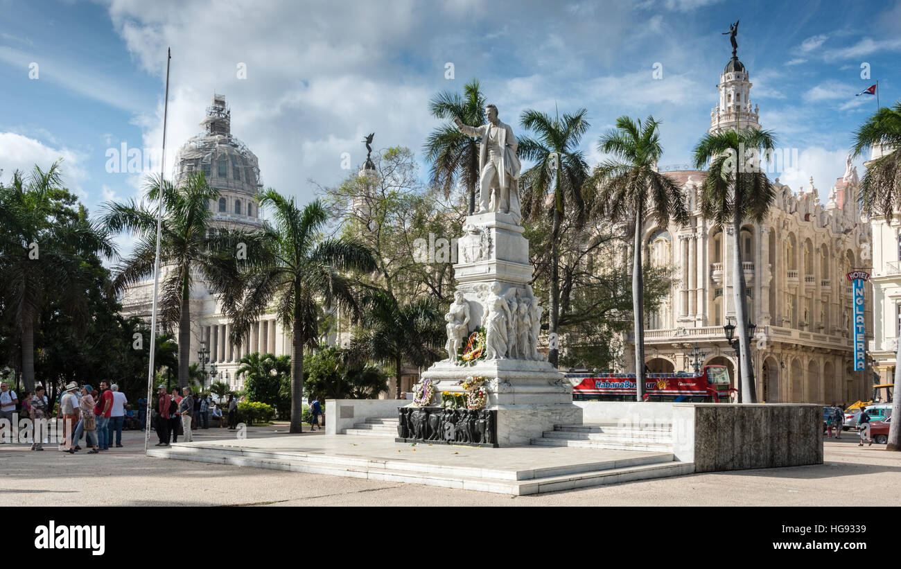 Central Park, La Havane, Cuba Banque D'Images