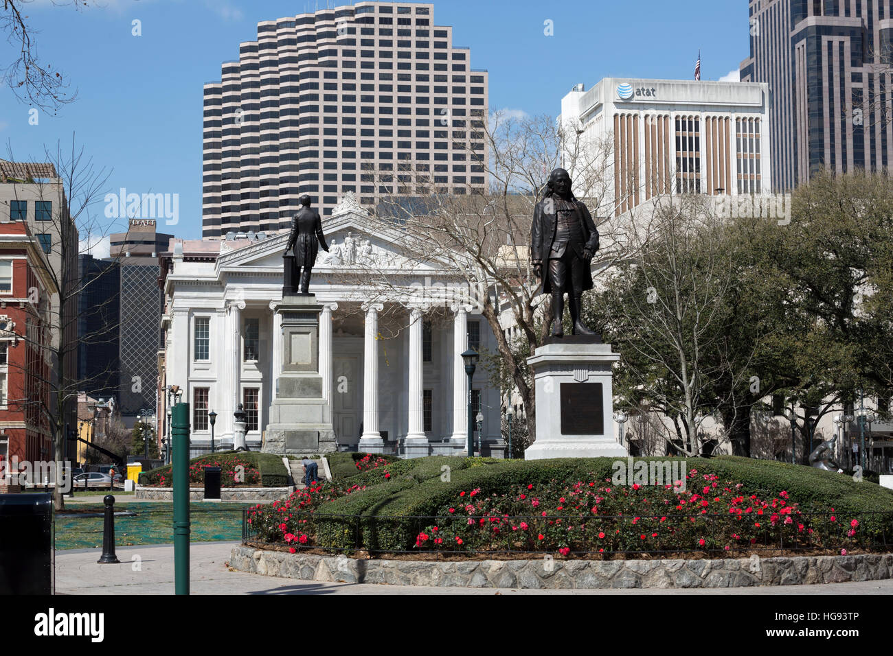 Quartier historique du parc lafayette Banque de photographies et d ...