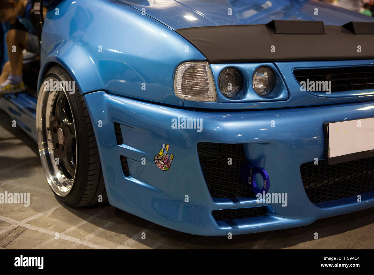 Voiture tuning show Banque D'Images
