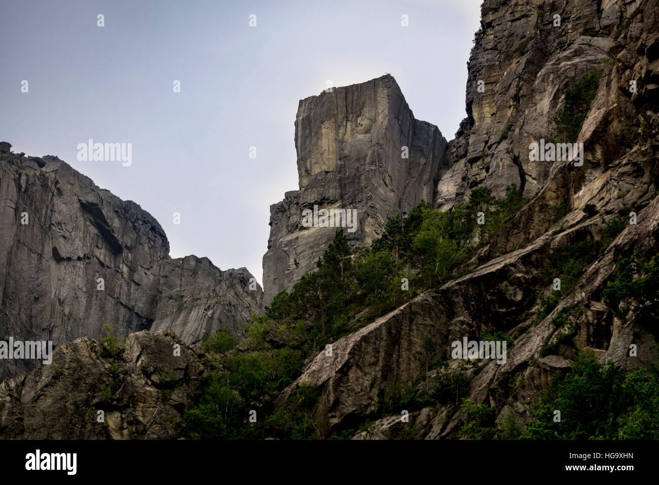 Pulpit Rock, Lysefjord, Stavanger, Norvège Banque D'Images