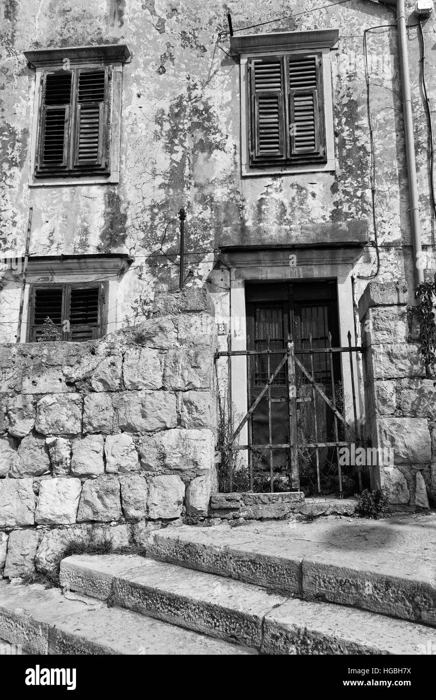 Old House Dubrovnik, Croatie, Europe Banque D'Images