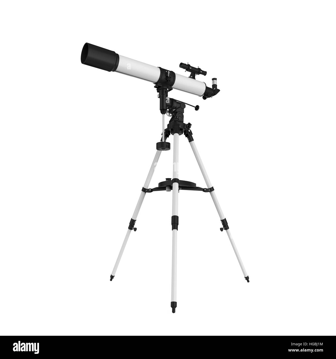 Isolé de télescope Banque D'Images