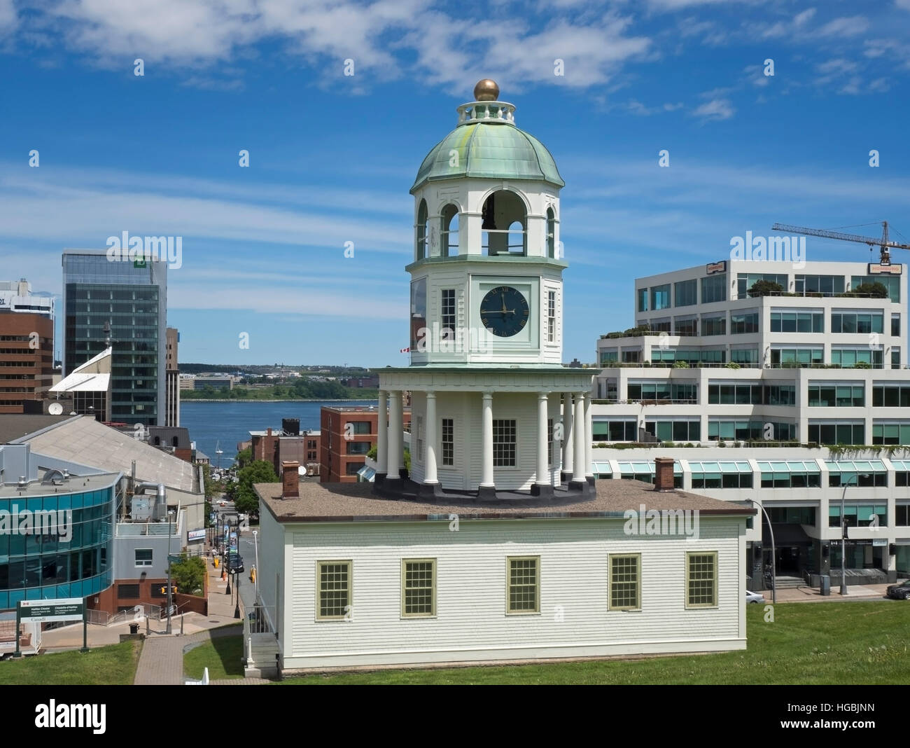 L'horloge de Halifax, Halifax, Nouvelle-Écosse, Canada Banque D'Images