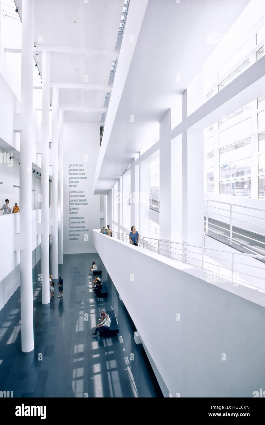 Musée d'Art Moderne (MACBA), Barcelone Banque D'Images