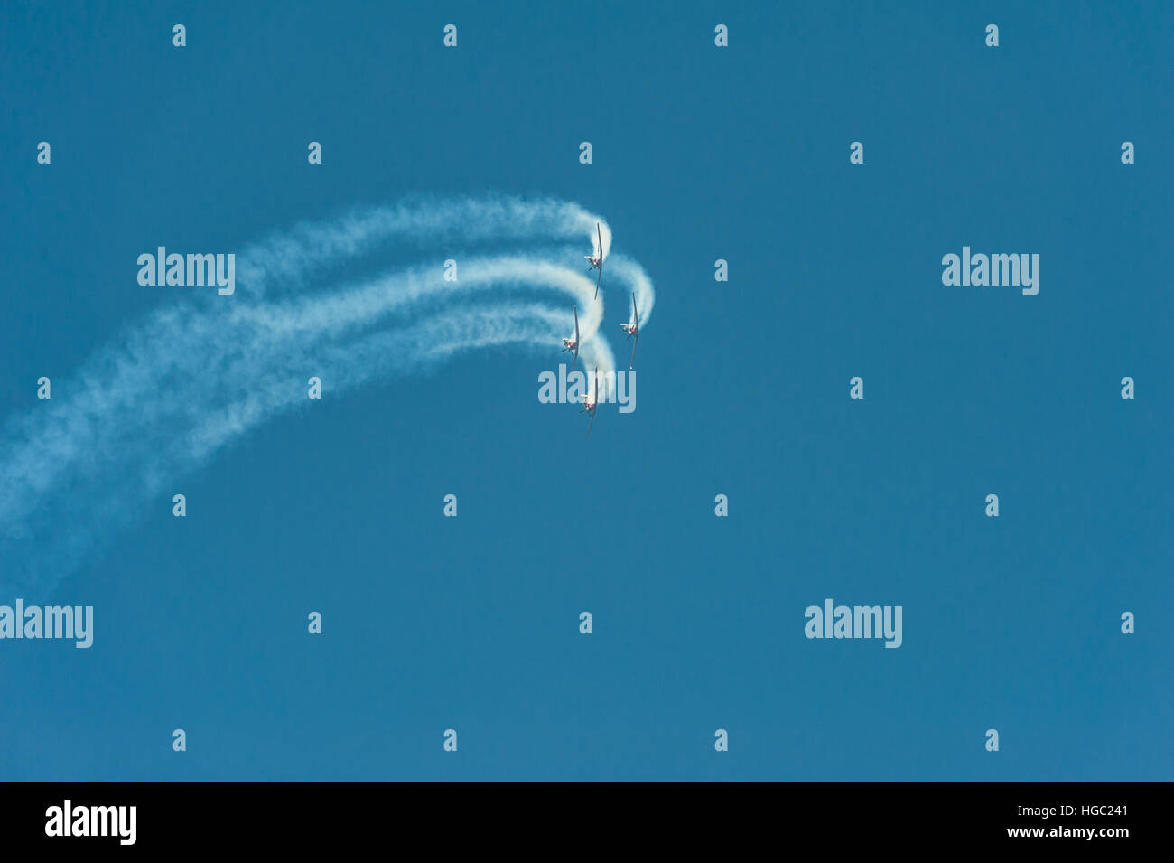 Yom Haatsmaout, jour de l'indépendance, Israël, airshow 2016 Banque D'Images