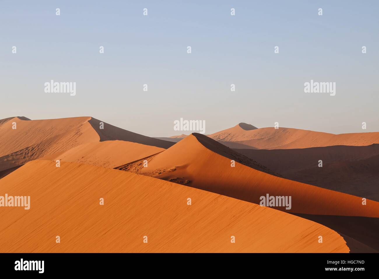 Dunes du désert de Namib Banque D'Images