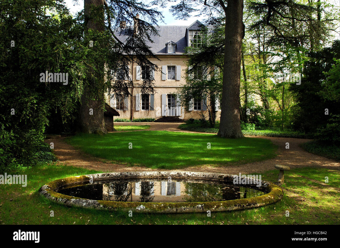 La maison de George Sand, Nohant-Vic, Indre, France Photo Stock - Alamy