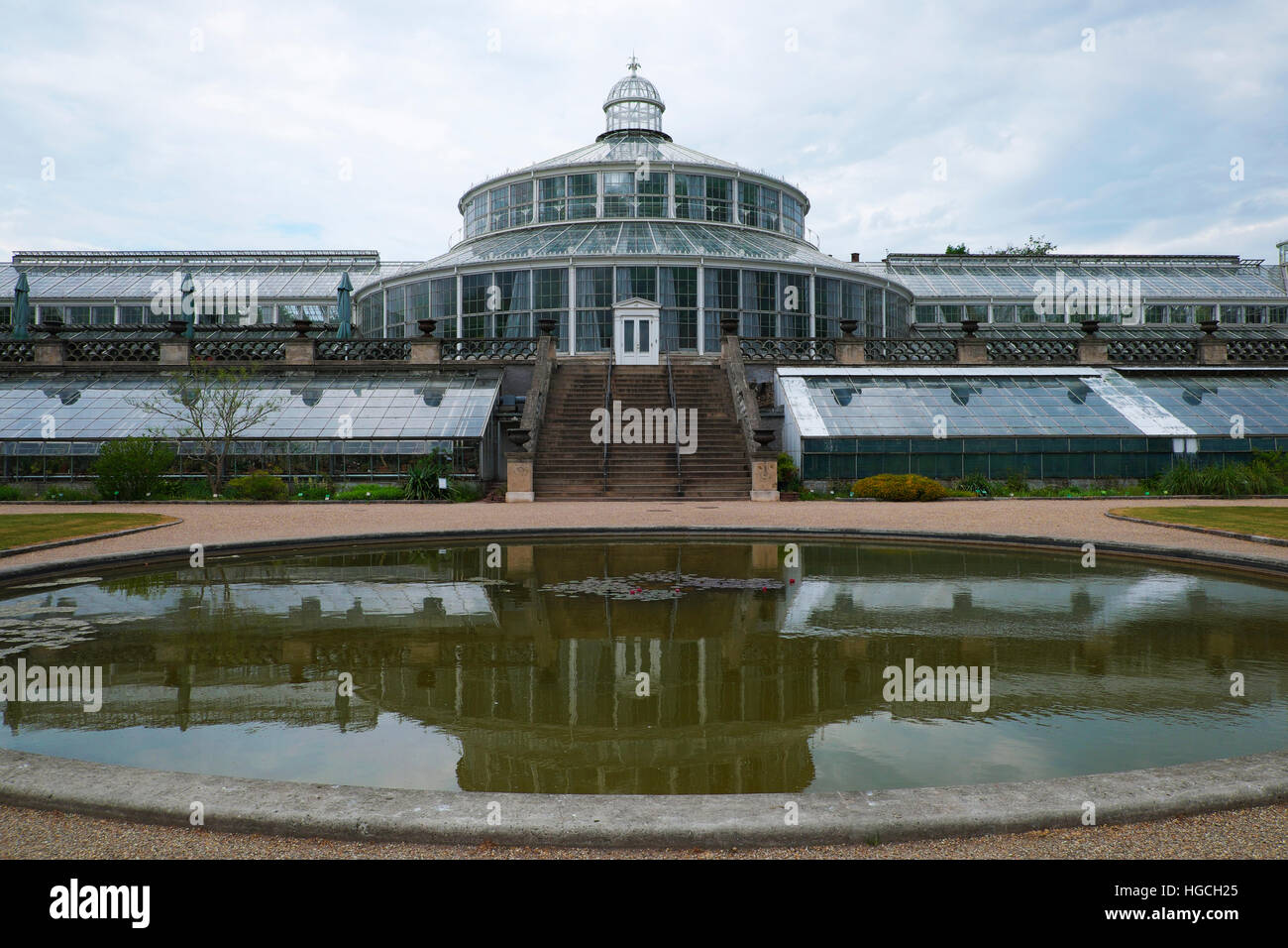Palm House au Jardin botanique de Copenhague (Botanisk ont) Banque D'Images