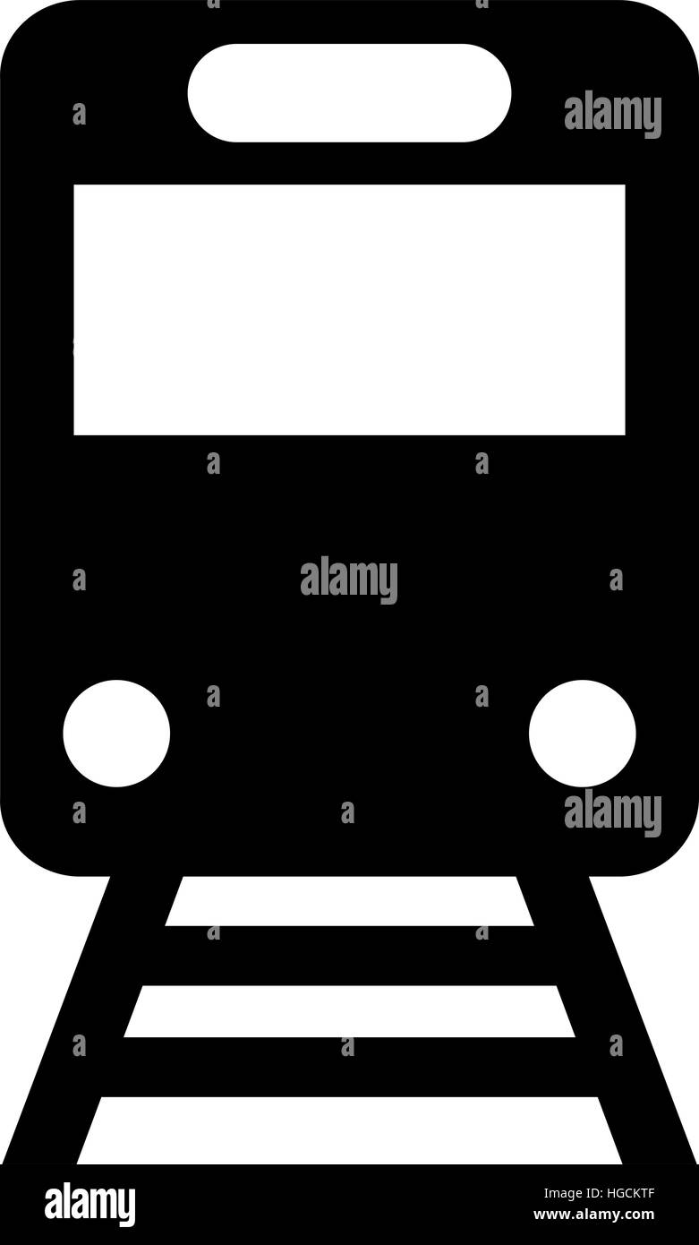 Icône de train Illustration de Vecteur
