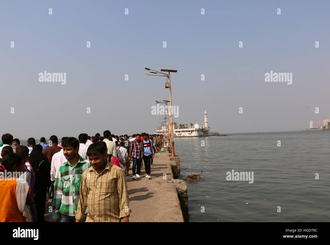 Haji Ali Dargah, Mumbai Banque D'Images