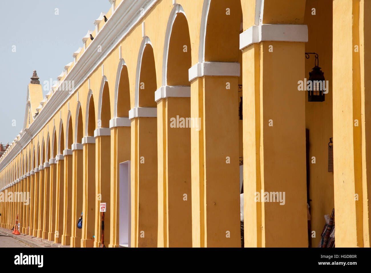 Vieille Ville, Carthagène, Colombie Banque D'Images