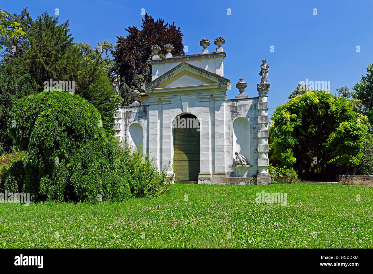 Museo Nazionale di Villa Pisani, market garden, entrée principale, portail, Banque D'Images