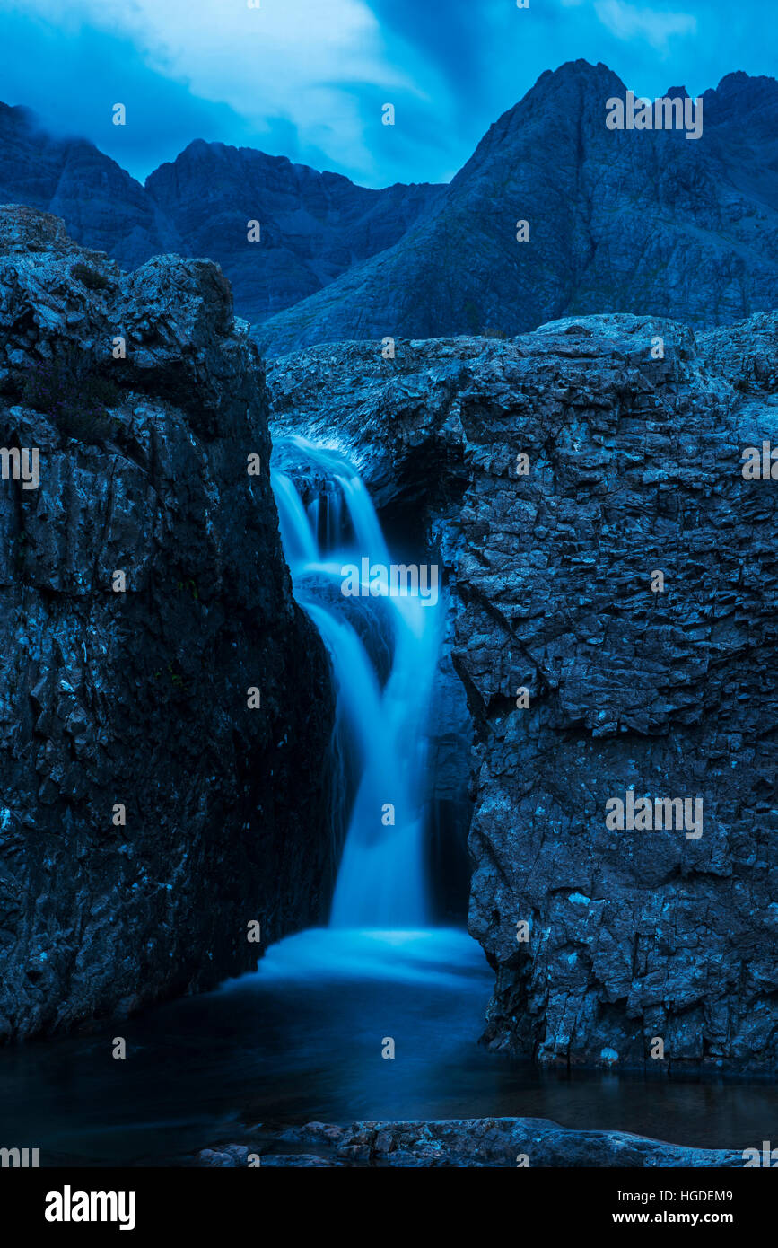 L'archipel des Hébrides, Ecosse, île de Skye Banque D'Images