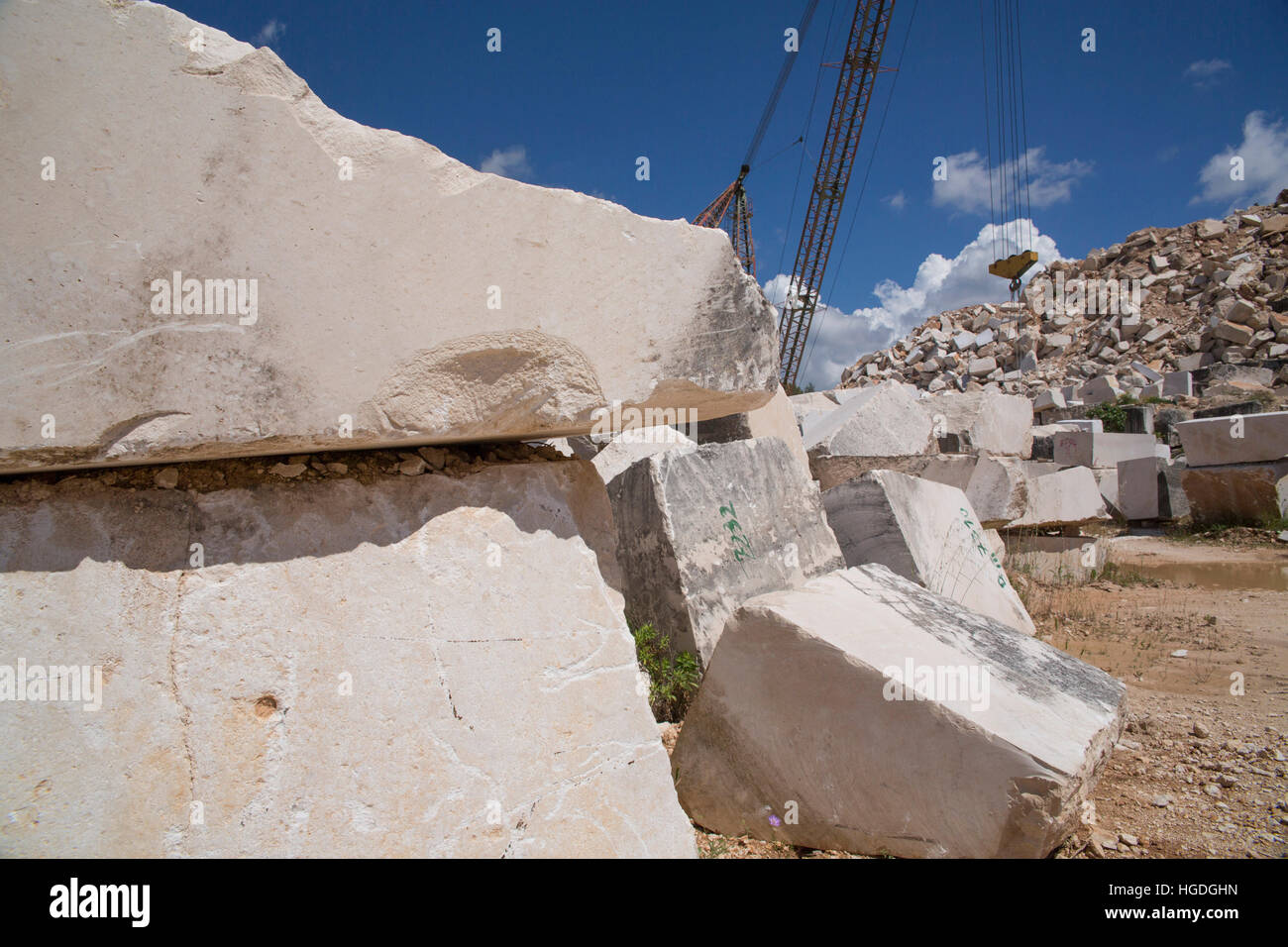 Carrière de pierre Banque de photographies et d’images à haute