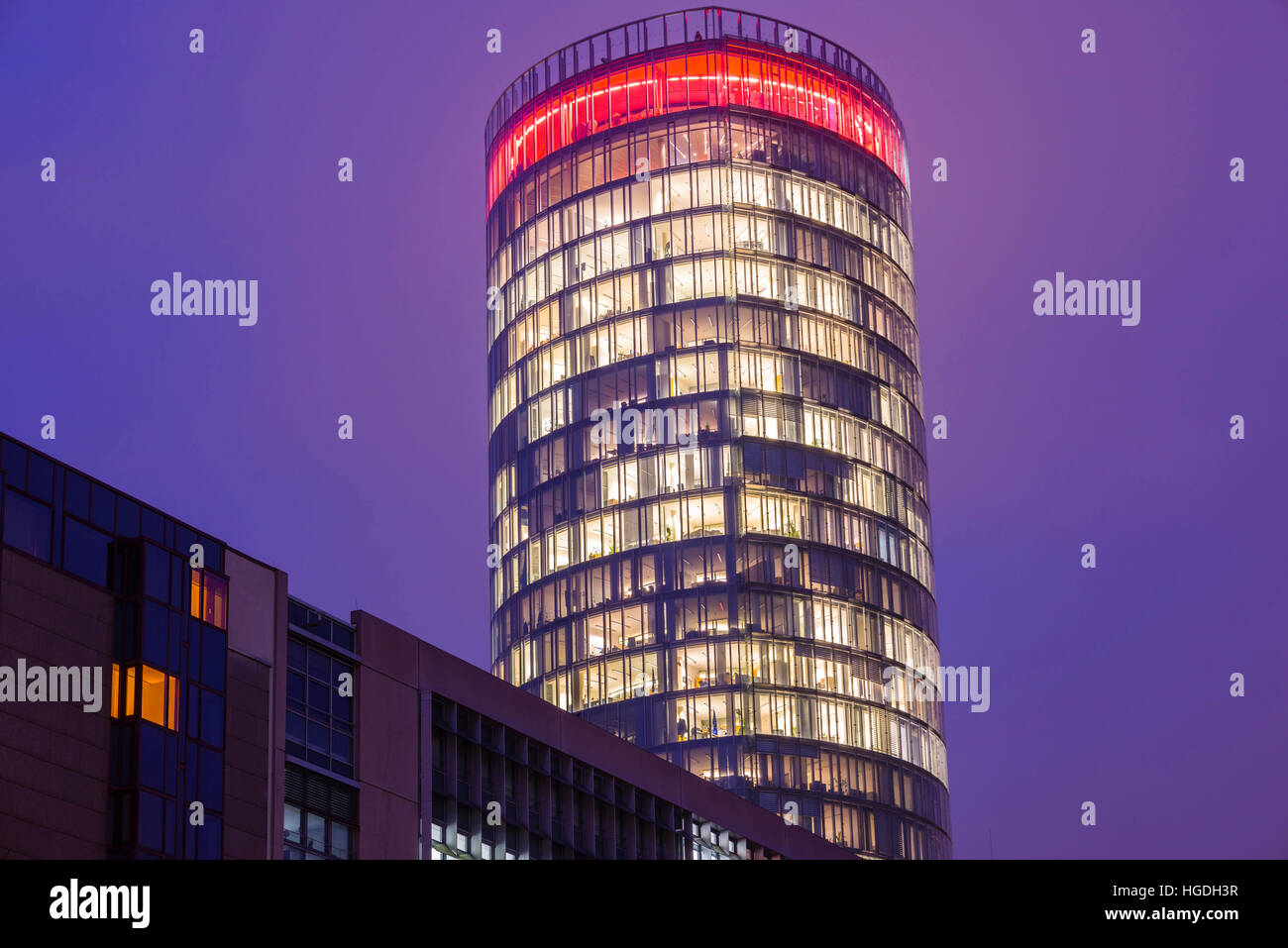 KölnTriangle, LVR Turm, EASA, Cologne Banque D'Images