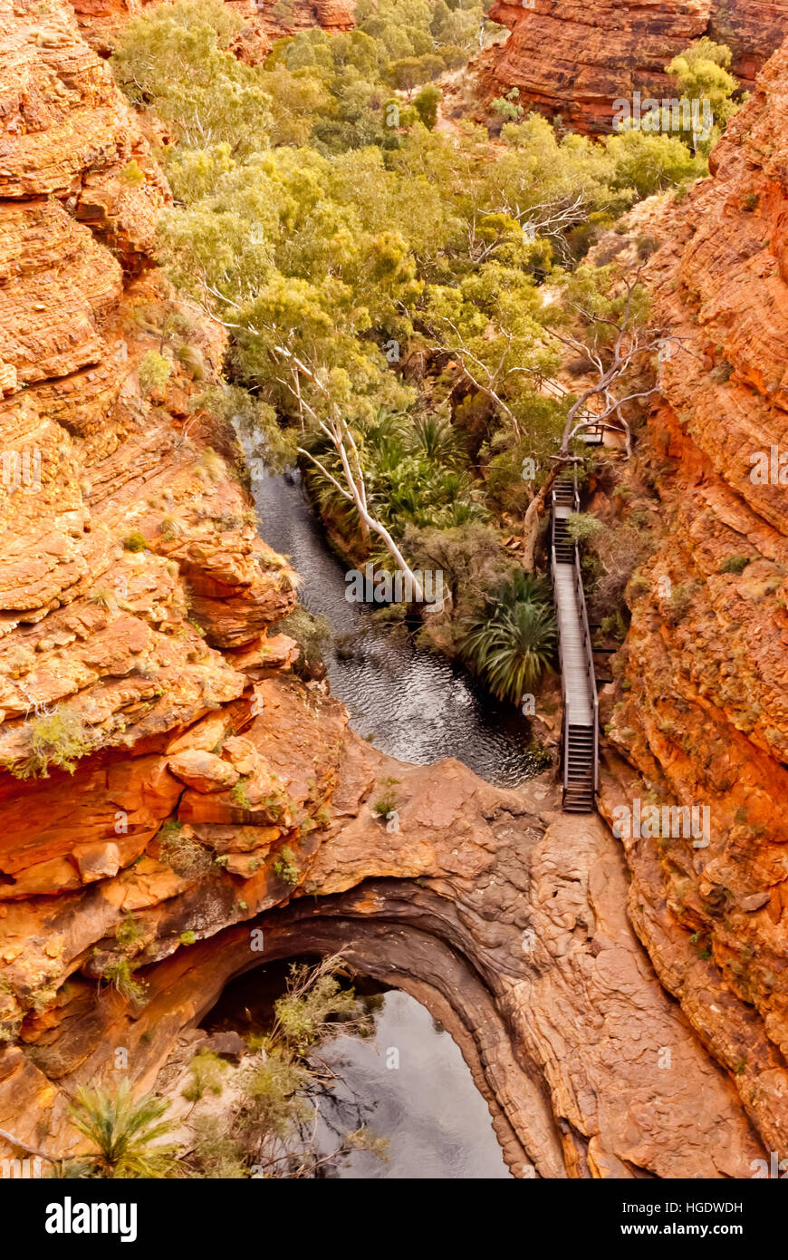 Kings Canyon, Territoire du Nord, Australie Banque D'Images