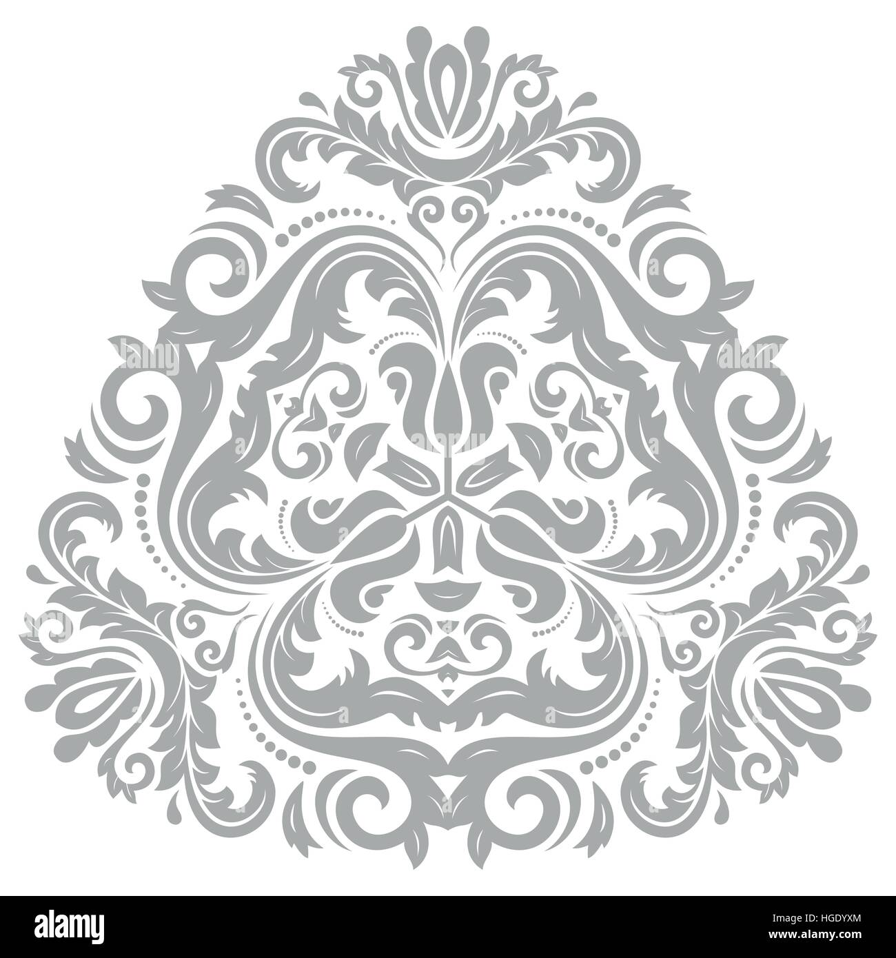 Résumé Motif Vecteur Oriental Illustration de Vecteur