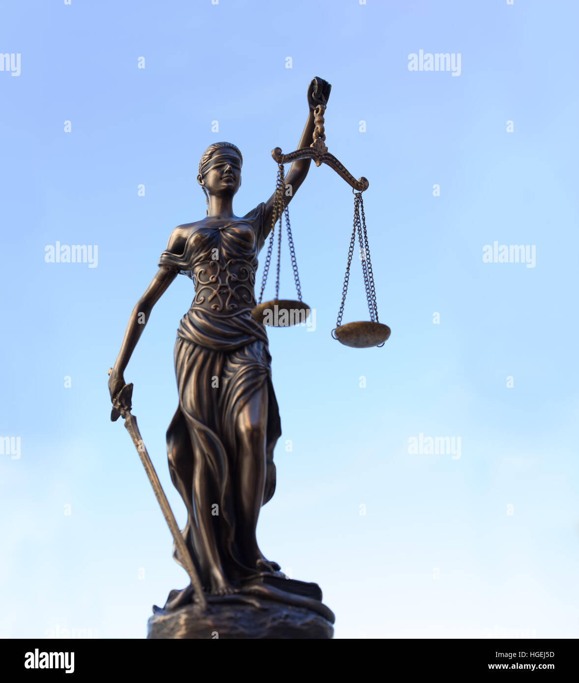 Balance de la justice, droit de l'image concept juridique Banque D'Images