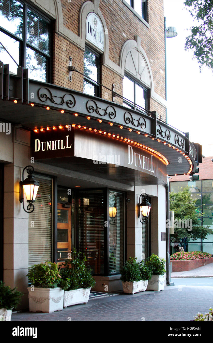 Le Dunhill hôtel à Charlotte, NC Banque D'Images