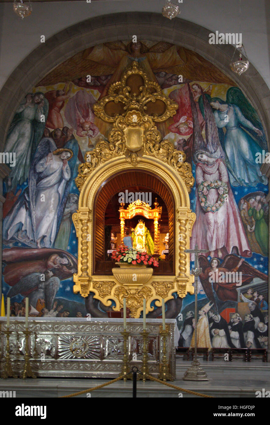 Vierge de Candelaria Banque D'Images