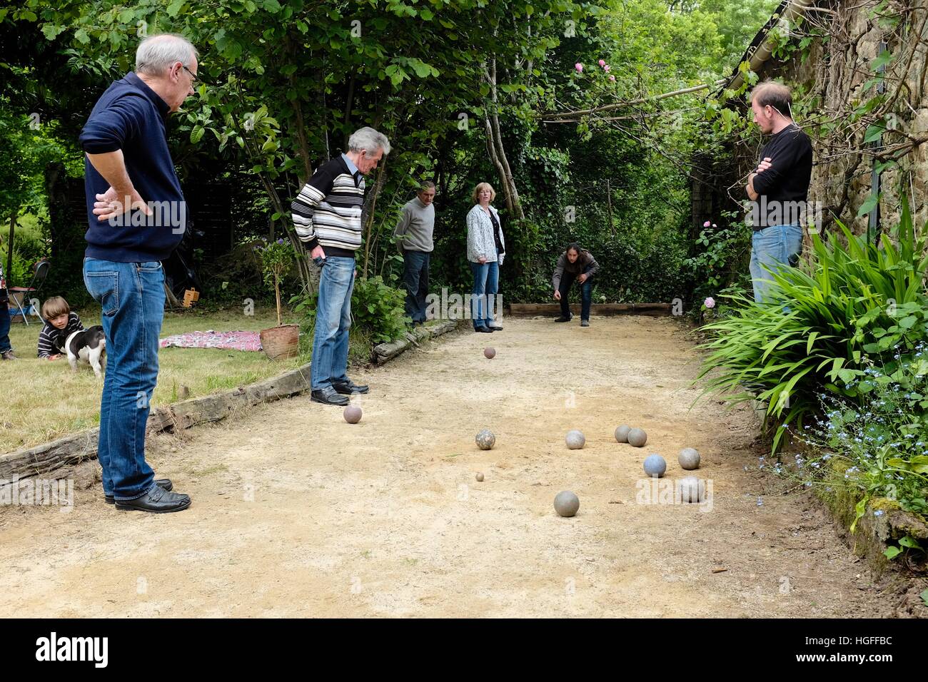 Jeu De Boule Breton Banque De Photographies Et D images Haute Jeu De Boule Breton Banque De Photographies Et D images Haute