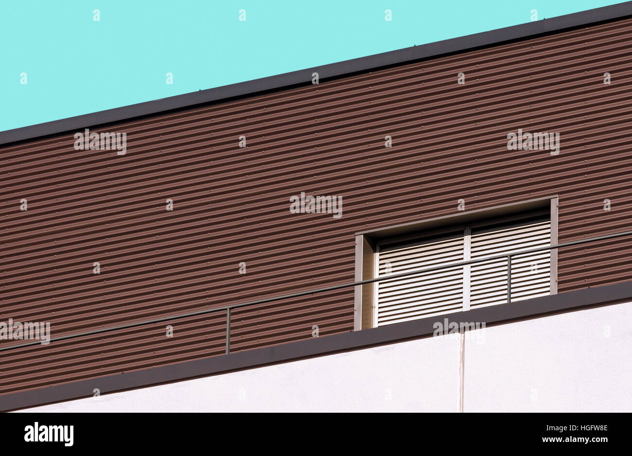 Résumé à l'architecture moderne détails de construction Banque D'Images