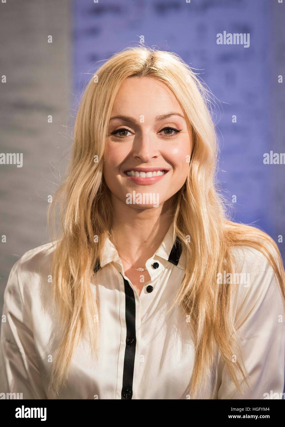 Fearne Cotton lors d'un événement de série de construction d'AOL AOL à Capper Street à Londres, où elle a mis sa nouvelle série Fearne sur la mode. Banque D'Images