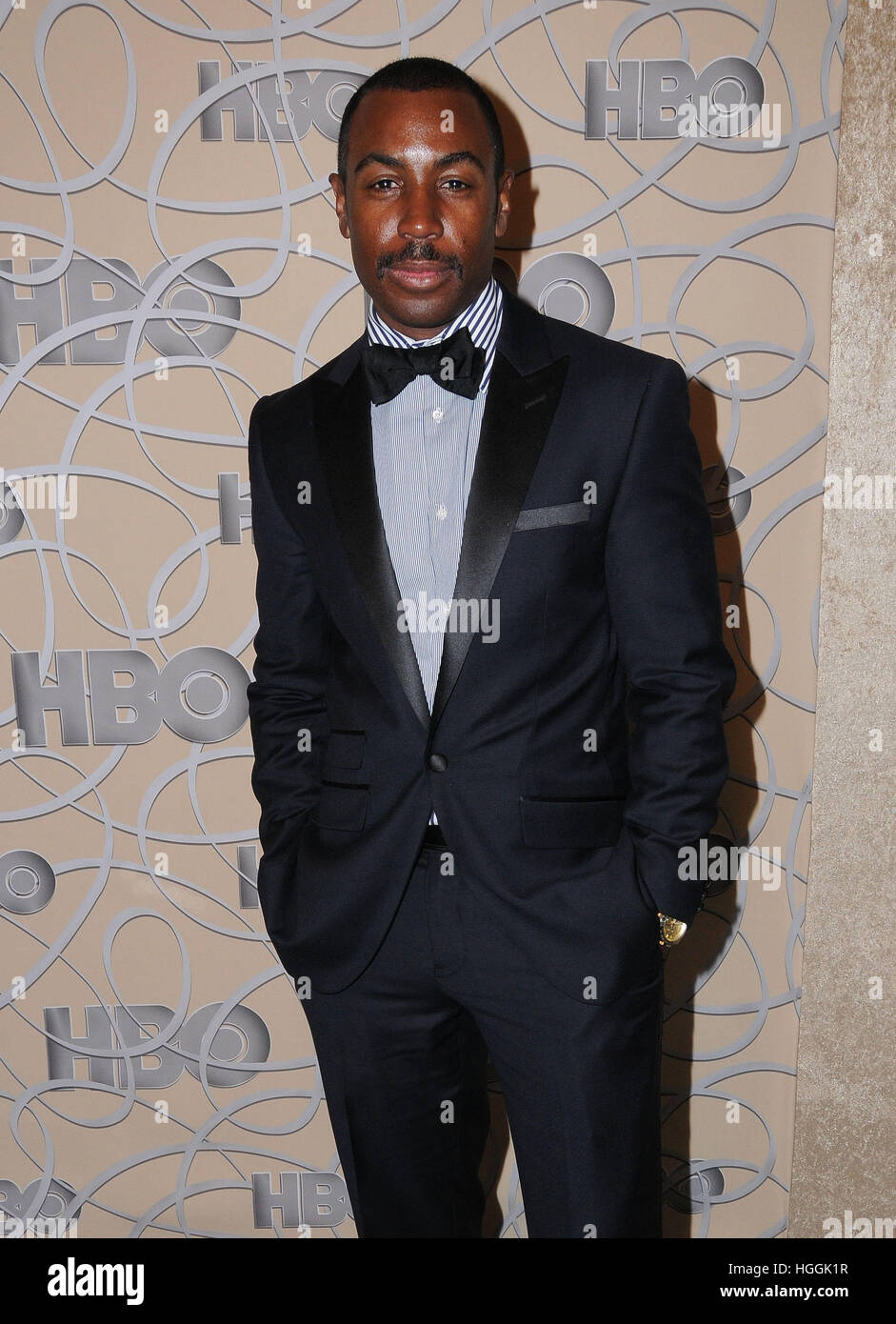 Los Angeles, USA. 8 janvier, 2017. Prentice Penny au HBO's Official 2017 Golden Globe Awards After Party qui a eu lieu au Beverly Hilton Hotel à Beverly Hills. Credit : Birdie Thompson/AdMedia/ZUMA Press, Inc./Alamy Live News Banque D'Images