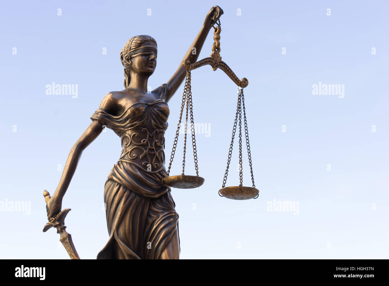 Balance de la justice, droit de l'image concept juridique Banque D'Images