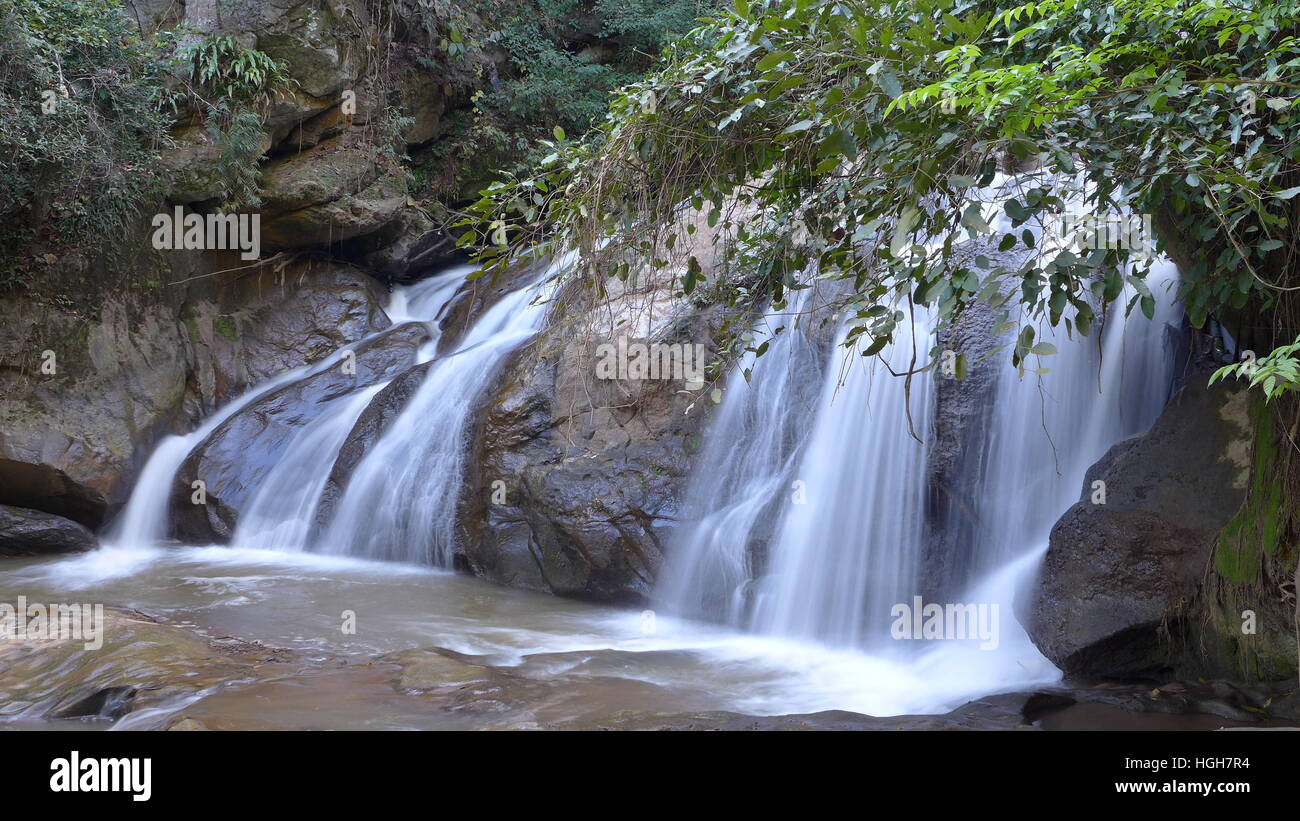 Mae Sa, près de Chiang Mai, Thaïlande Banque D'Images