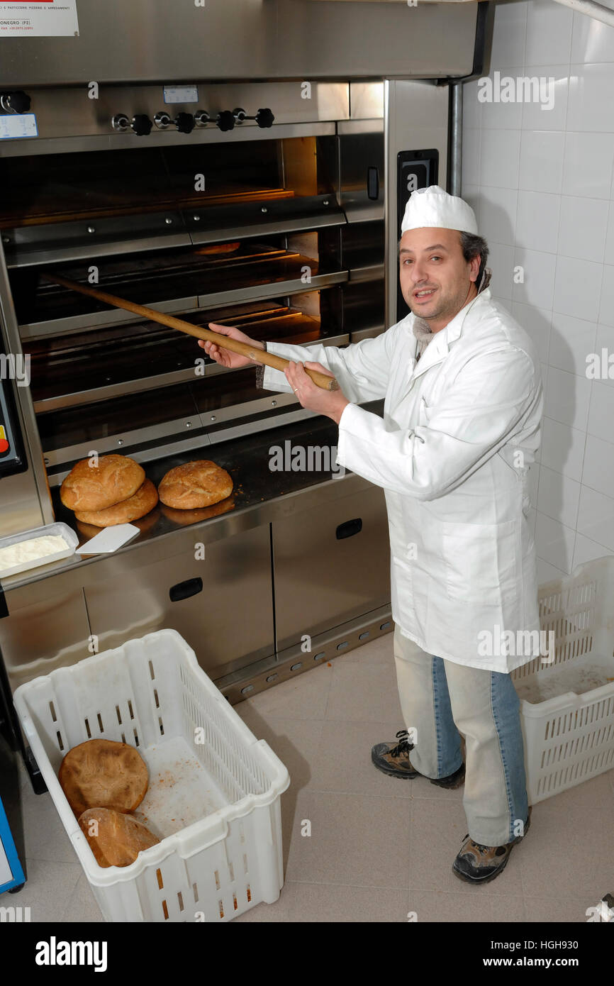 Boulangerie, four à pain, Basilicate, Italie Banque D'Images