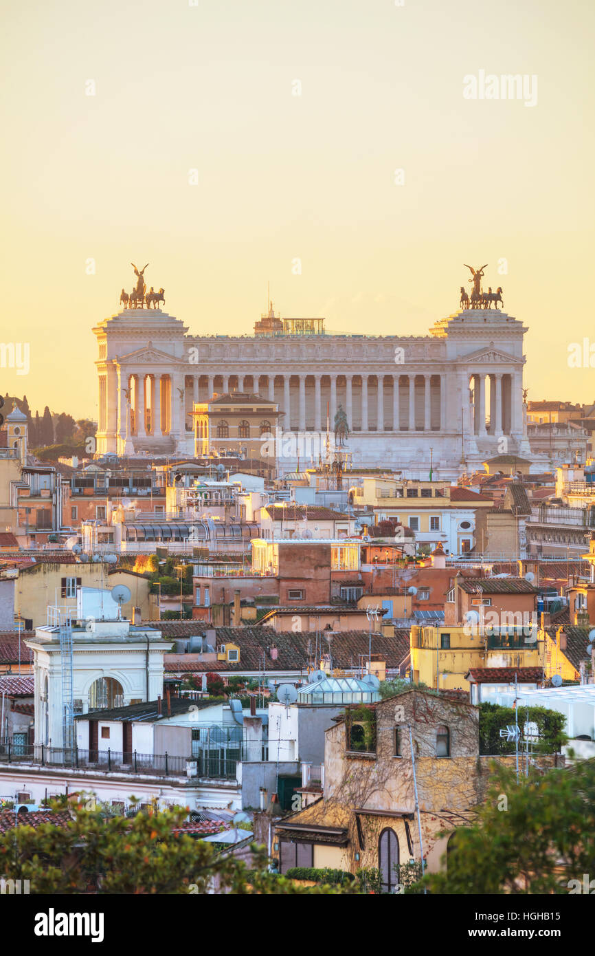 Altare della Patria monument à Rome, Italie Banque D'Images
