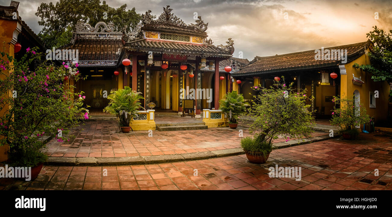 Temple de Cam Pho, Hoi An, Quang Nam Province, Vietnam Banque D'Images