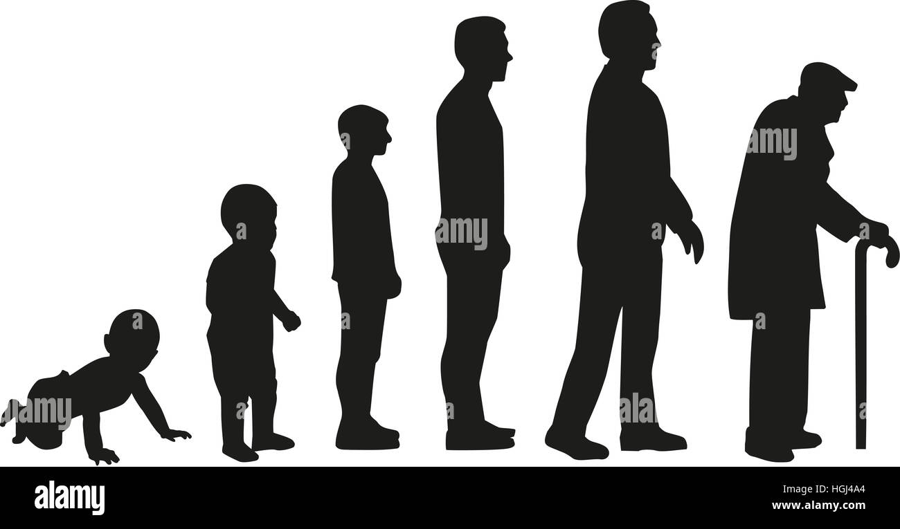 Baby To Man Evolution Banque D Image Et Photos Alamy