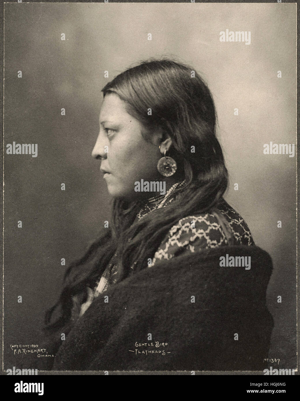 Oiseau doux-likes - 1898, Indian Congress - Photo : Frank A. Rinehart Banque D'Images