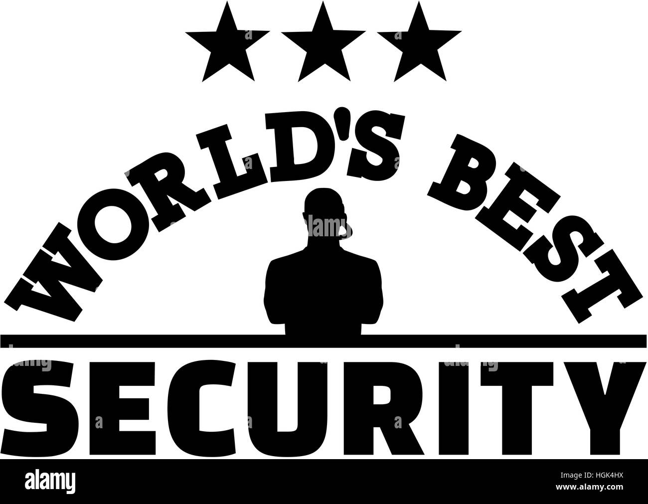 World's best security Banque D'Images